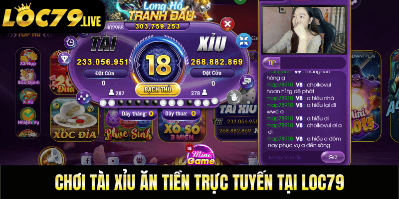 tài xỉu loc79, tài xỉu ăn tiền