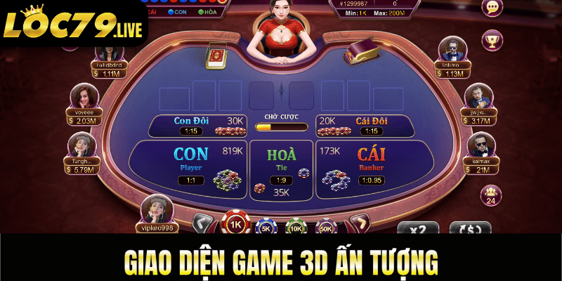 game baccarat ăn tiền