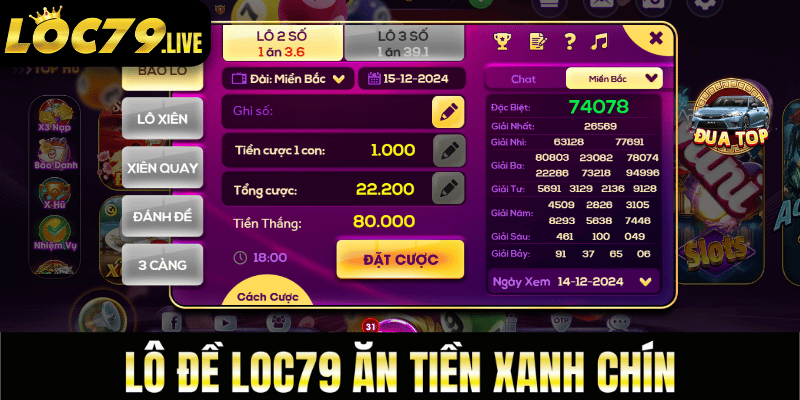 chơi lô đề Loc79