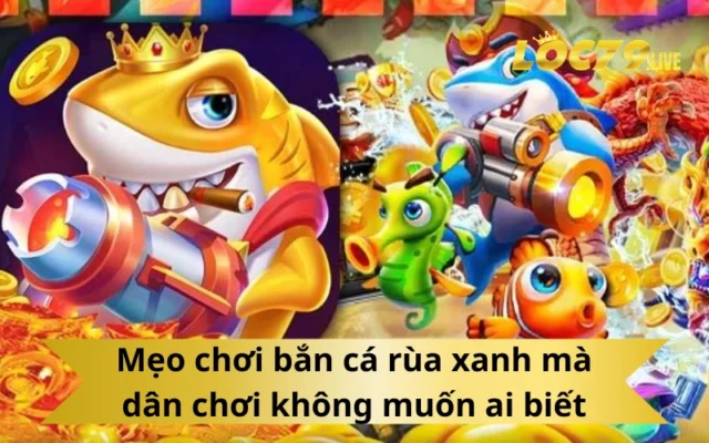 Mẹo chơi bắn cá rùa xanh mà dân chơi không muốn ai biết